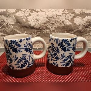 Blue Bonnet Designed Mugs (2)